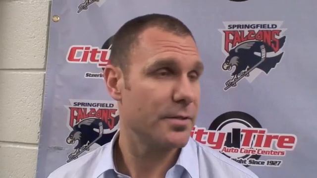 Brad Larsen and Cam Atkinson following Springfield's 4-2 over Wilkes-Barre/Scranton, Oct. 19 смотреть онлайн