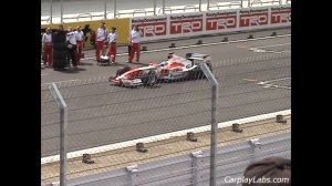 Fuji speedway Renewal open 2005, TOYOTA F1, Ricardo Luiz Zonta, TOYOTA7, R382