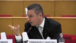 Legalità e buona finanza parte 4 di 6, intervento di Emanuele Santoro