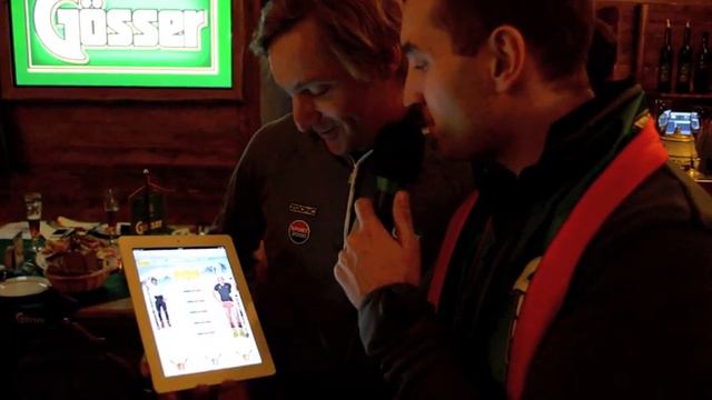 Gösser Fan Reporter Walter - Hans Knauß zum Gösser Ski Duell mit Michael Walchhofer