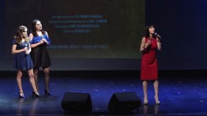 Susan Egan, Natalia and Antonia Vivino sing "Schuyler Sisters"