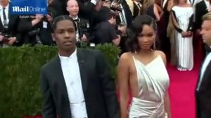 Chanel Iman dazzled with then boyfriend ASAP Rocky last year