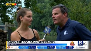 Backyard BBQ: John gets interviewed