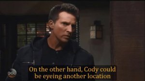 General Hospital Shocking Spoilers Cody knew Sasha's mother, left GH to make a new life