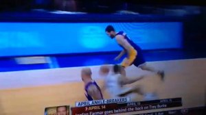 Jordan Farmar puts Trey Burke on skates