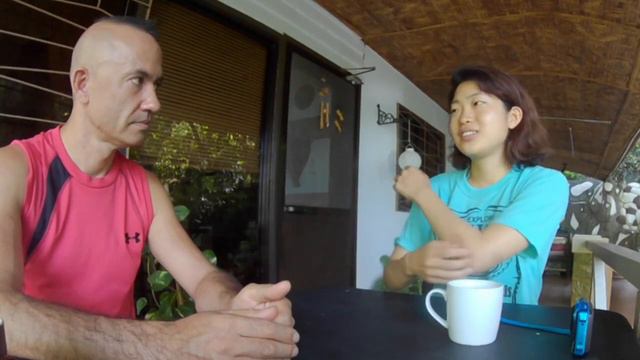 Sophie (Kyoko) Improves her Conversational English during Self-Development in Camiguin смотреть онлайн