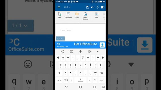 Present by: Scholar ZebUnNisa  2nd Practical MS Word Course Lecture:3 Partical in Mobile