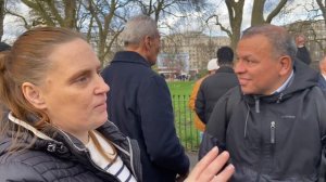 This man was not happy #Muslims #Islam #FalseReligion #SpeakersCorner