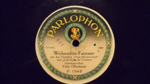 Weihnachtsfantasie - Fritz Ohrmann am Dominator Harmonium