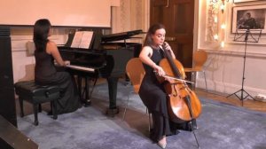 Sicilienne Von Paradis - Julie Reimann, cello, Ellyses Kuan, piano