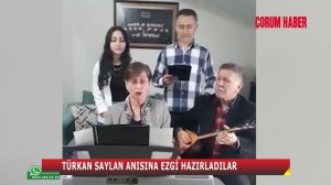 TÜRKAN SAYLAN ANISINA EZGİ HAZIRLADILAR