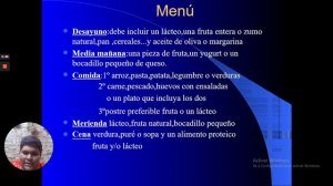 PowerPoint   alimentacion saludable  video quinta   parte5 de misael andres estrada salguero