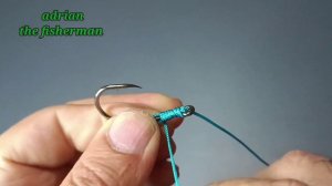 How to tie a fishing knot easy