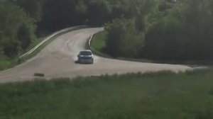 Tomáš Knápek a Ivan Horák - upadlé kolo - Rally Vyškov 2018