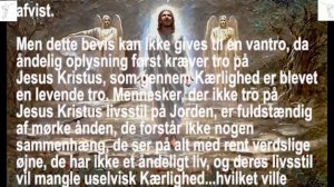 (Johnnesevangeliet. 10:7-9; 2 Korinter 5: 18,19)BD6485 TRO PÅ JESUS EKSISTENSEN