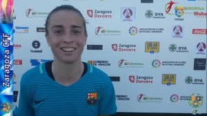 Bárbara Latorre: “Siempre es un partido especial, vuelvo a casa y eso siempre es bonito"