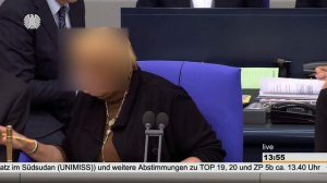 Claudia Roth als Vizepräsidentin des Deutschen Bundestages