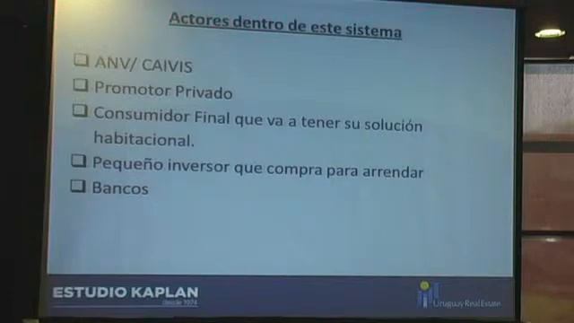 Uruguay Real Estate 2013 - Cr. Alfredo Kaplan