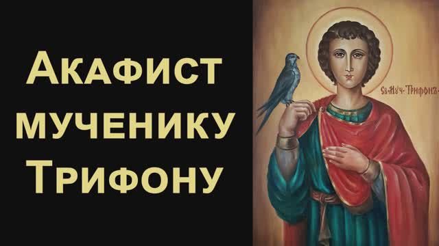 Акафист мученику Трифону