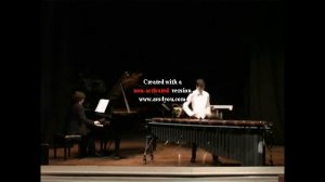 Emmanuel Sejourne Marimba Concerto mov.1