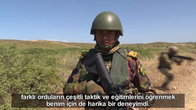 TÜRK ORDUSU AMERİKAN ASKERLERİ EĞİTİYOR