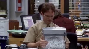 Dwight Shredding Credit Card