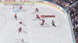 NHL 16 PS4. Regular Season 2015-2016. Calgary FLAMES VS Edmonton OILERS. 4.2.2016. (NBCSN) !