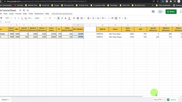 How to Use Sort Formula in Google sheets || Google Sheet Basic to Advanced Tutorial || Part-07