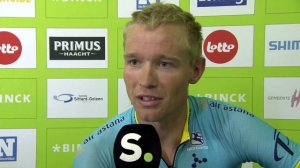 BinckBank Tour 2018 - Stage 5: Magnus Cort Nielsen about his victory in Lanaken