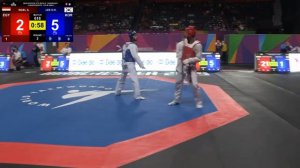 [-68] (KOR) DAE HOON LEE VS A.WAEL WORLD TAEKWONDO CHAMPIONSHIPS 2019