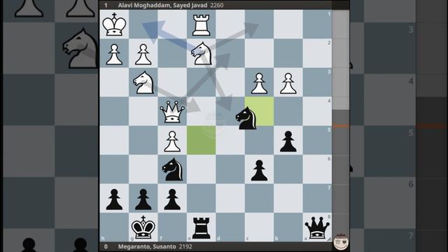 Alavi Moghaddam, Sayed Javad vs Megaranto, Susanto || Wch U12, Oropesa del Mar 1999 @chessbuddies смотреть онлайн