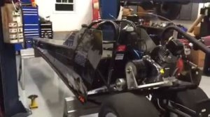 Jr. dragster with new 206 Briggs and Stratton