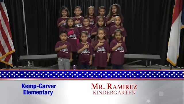 Daily Pledge-Kemp Carver Elementary-Mr Ramirez смотреть онлайн