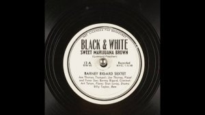 SWEET MARIJUANA BROWN NOVELTY RECORD BARNEY BIGARD