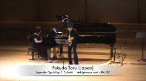 3rd JMLISC Fukuda Toru (Japan) Legende Op.66 by F. Schmitt