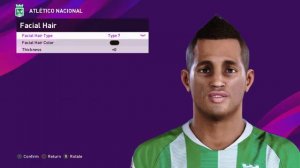 PES2020 Brayan Rovira (Atletico Nacional)