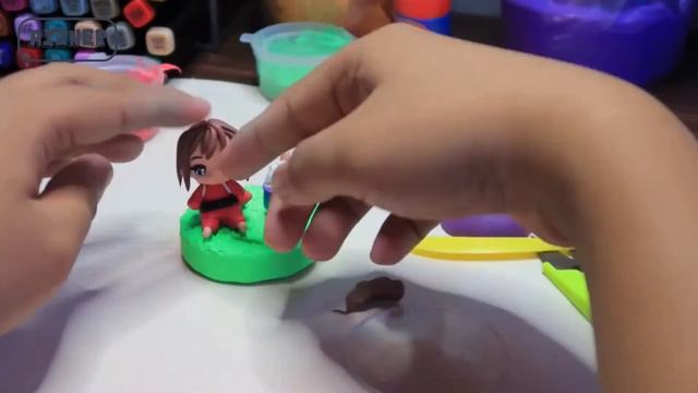 DIY | Making CHIHIRO and HAKU from SPIRITED AWAY into a CLAY FIGURE | STUDIO GHIBLI | Clay Tutorial