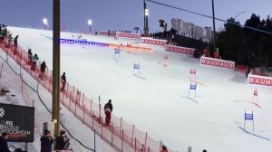 Wendy Holdener(SUI) vs Lindsey Vonn(USA) Worldcup  in Hammarbybacken, Stockholm, Sweden