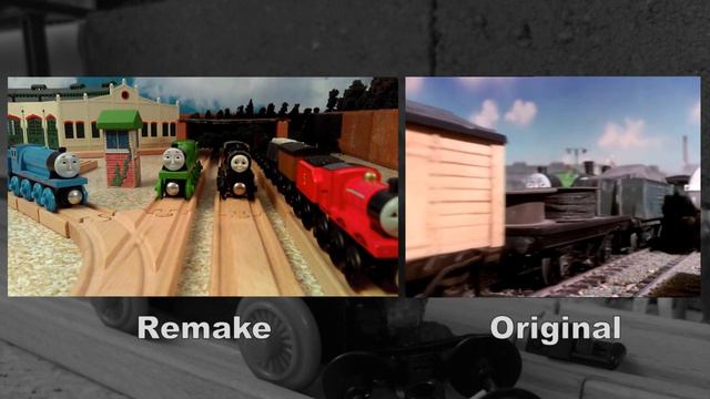 Douglas Teases James  Donald  Douglas  Thomas  Friends Clip Comparison