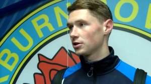 George Evans on his 92nd-minute winner against Blackburn Rovers