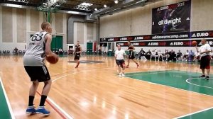 Davis Bertans adidas Eurocamp workout