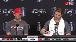 POSTGAME REACTION: Florida Panthers at Boston Bruins, 4/26/23.