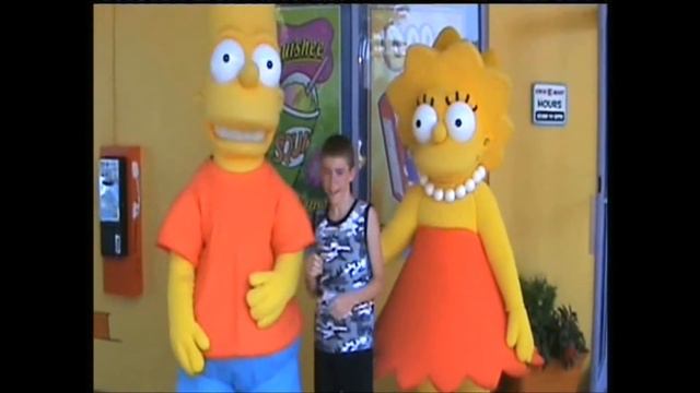 Meeting Bart And Lisa Simpson смотреть онлайн