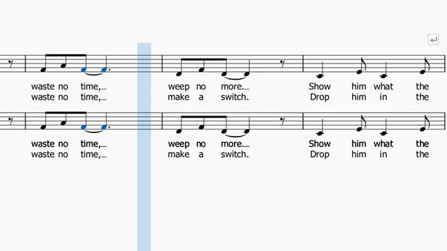 I'm Gonna Wash That Man Right Out a My Hair (Alto) смотреть онлайн