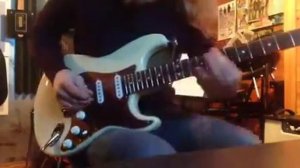 Working out a guitar solo for Edgar Winter's "Frankenstein" - Lou Musa