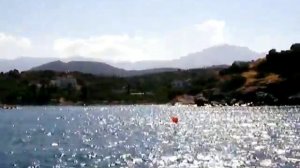 Boat ride around Agios Nikolas on Greek island of Crete