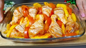 Простой и невероятно вкусный рецепт ужин! Настолько вкусно, что на одной порции не могу остановиться