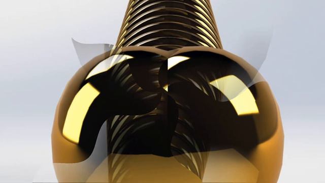 Prince's Spir Wand #princeswand #princealbert #solidworks смотреть онлайн