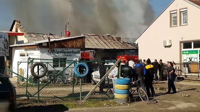 Пожар погон за производство на мебел - Струмица смотреть онлайн