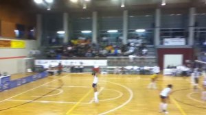 Cuatto Volley Giaveno vs Soverato: Georgina Pinedo in battuta